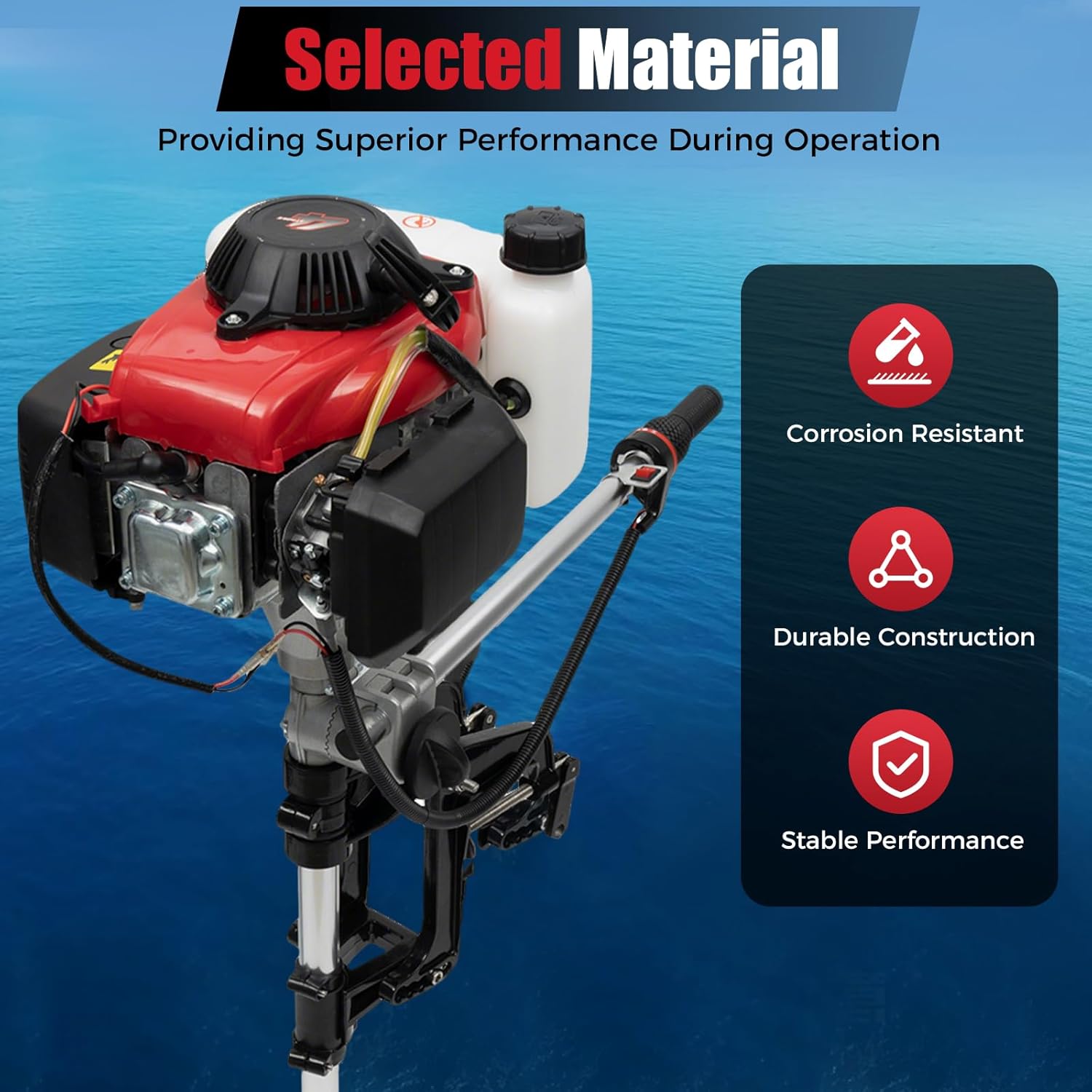 Motore fuoribordo da 4 CV, mot - Fishing Boat Outboard Motor recensione e prezzo