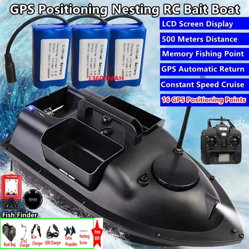 Barca da pesca RC con sonar, G - Fishing Boat Depth Finder recensione e prezzo